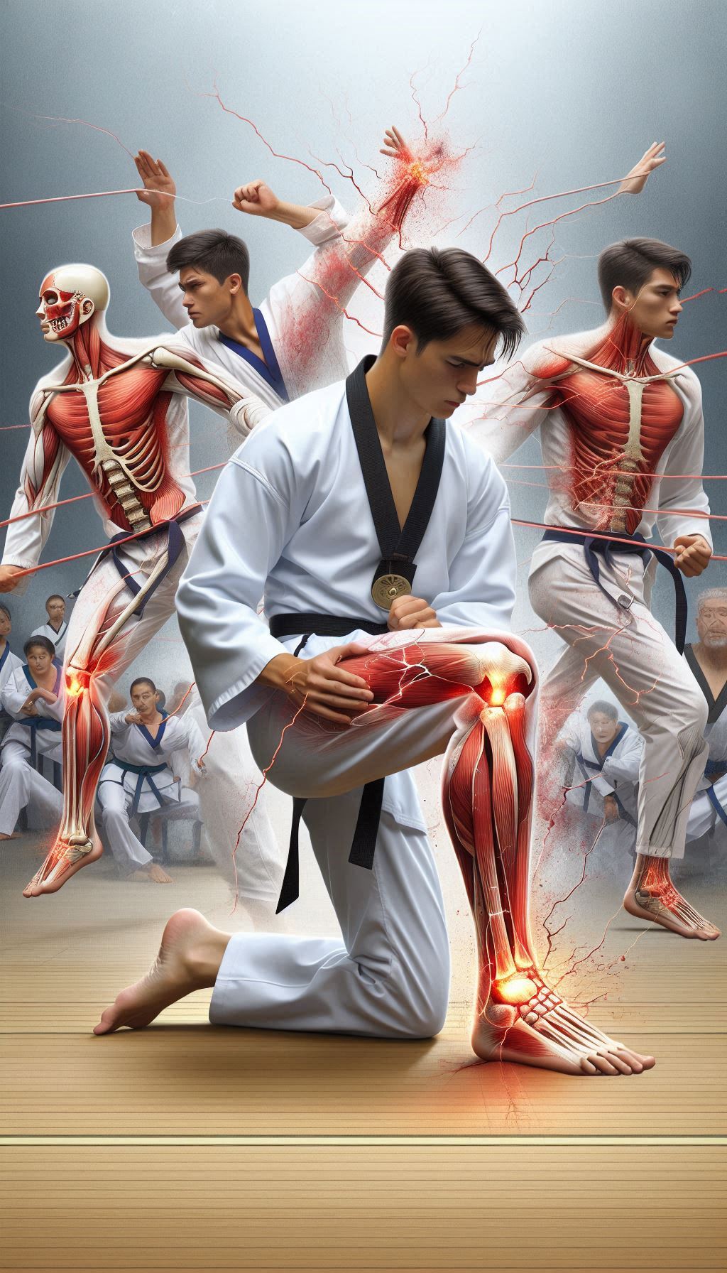 Injury patterns in collegiate demonstration taekwondo athletes using association rules