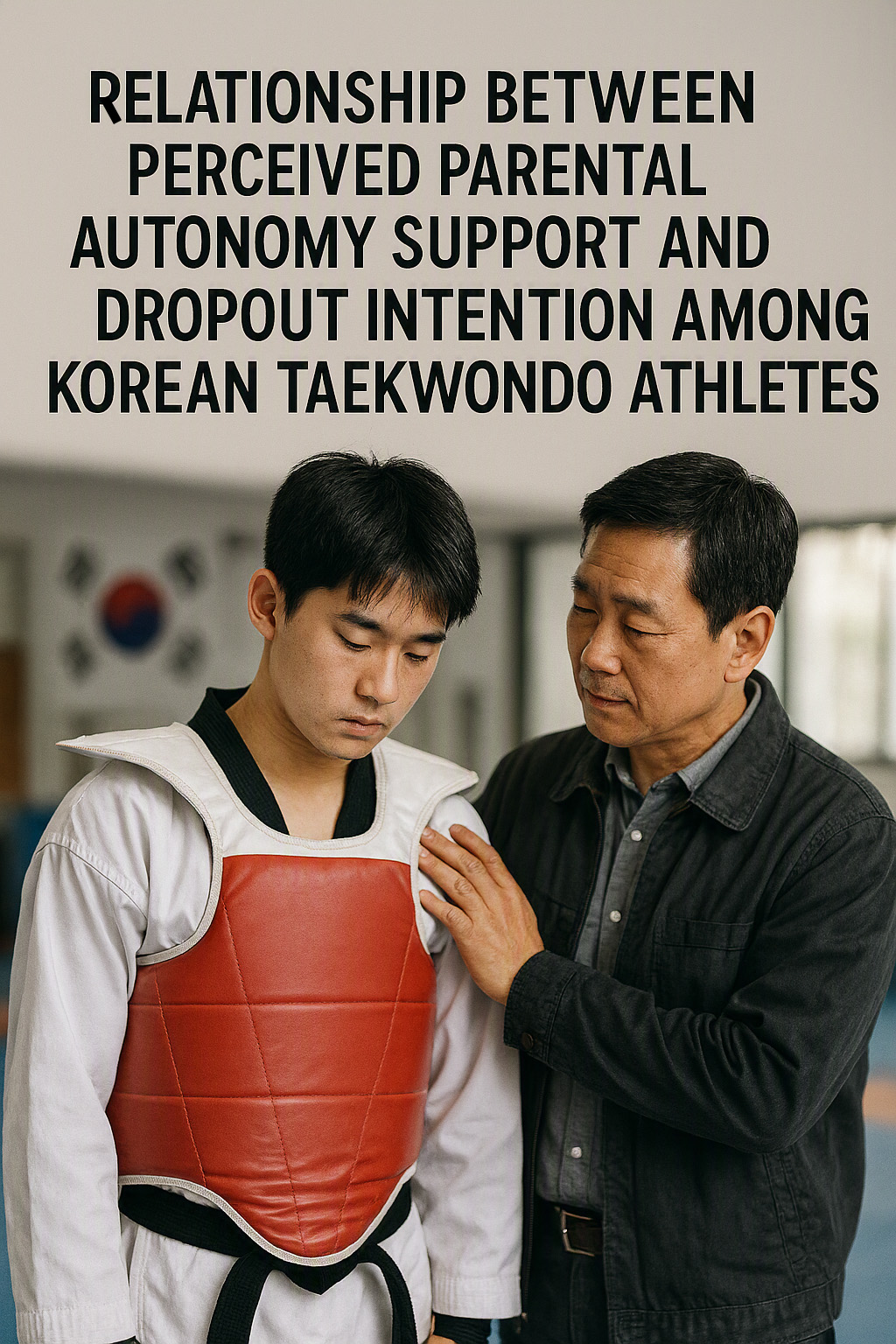 Relationship between perceived parental autonomy support and dropout intention among Korean taekwondo athletes: Applying the Trans-Contextual Model