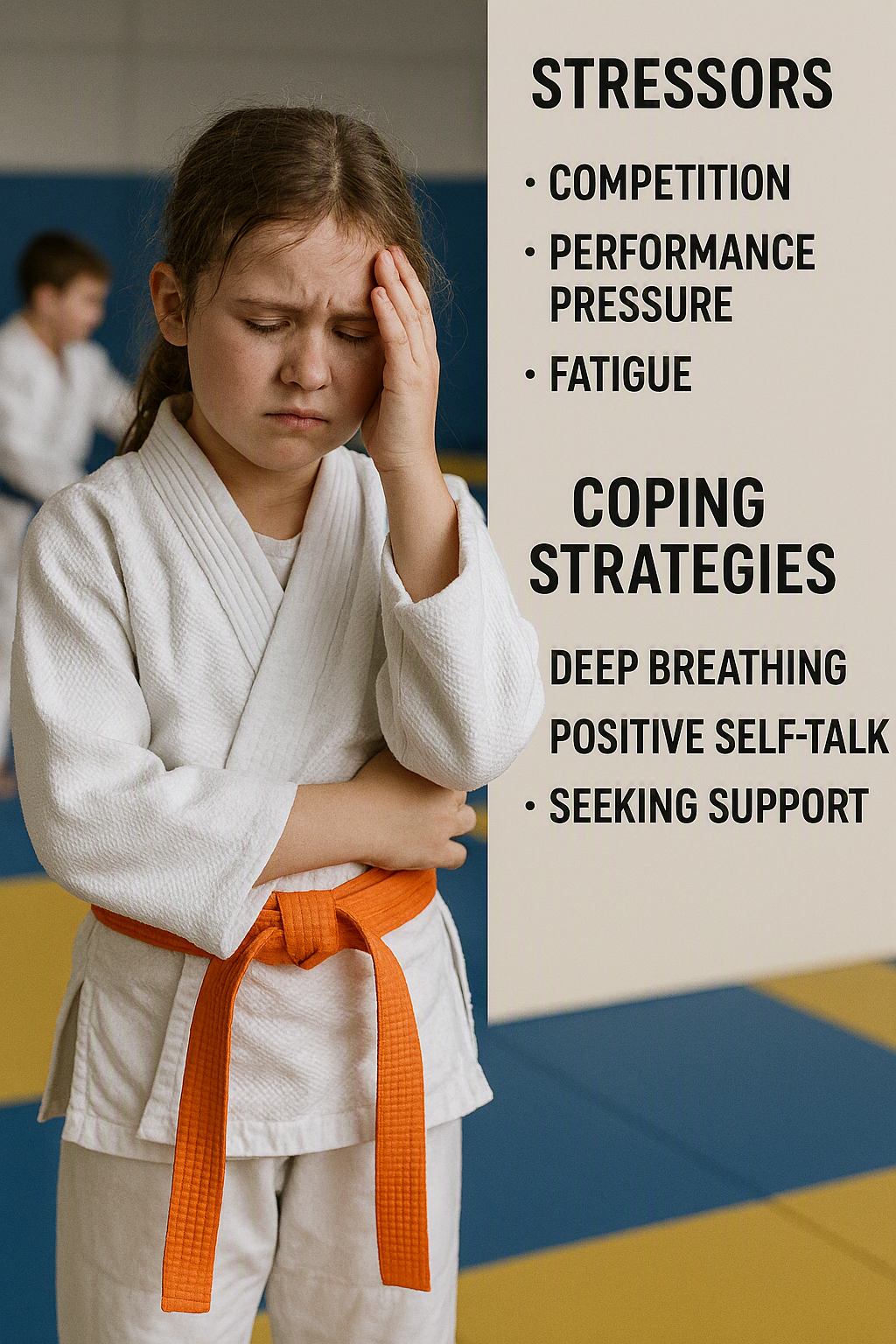 Stressors and coping strategies in children practicing judo